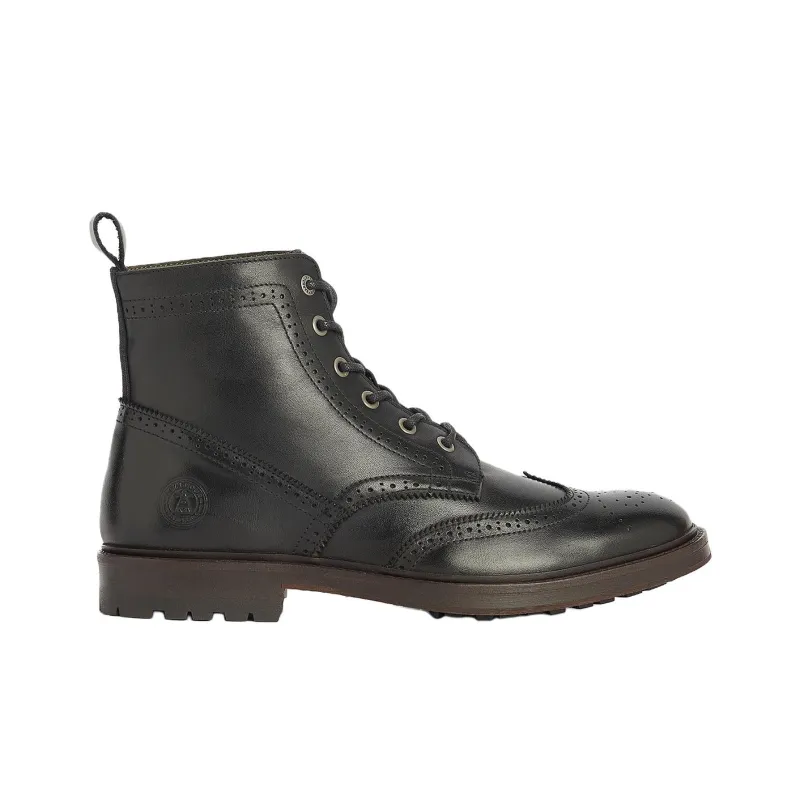 BARBOUR Ankle Boots Men's Black-1
