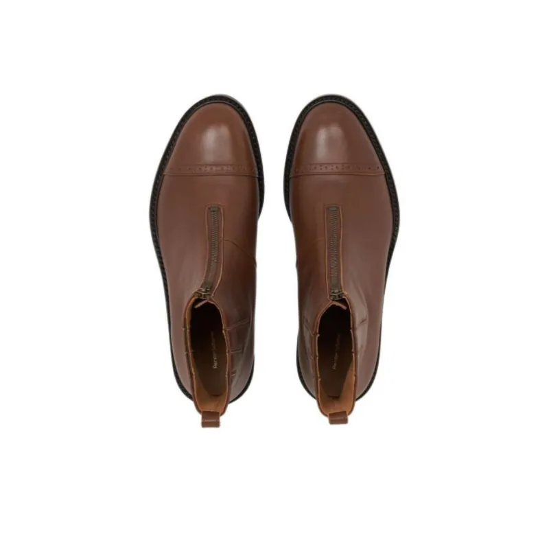 Hender Scheme Ankle Boots Men's Brown-3