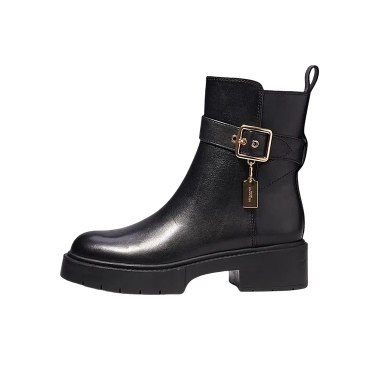 COACH Lacey Ankle Boots Women's Black-0
