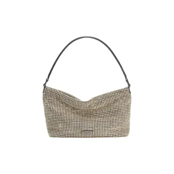 Self portrait Polyester Handbag Mini Women's Gold