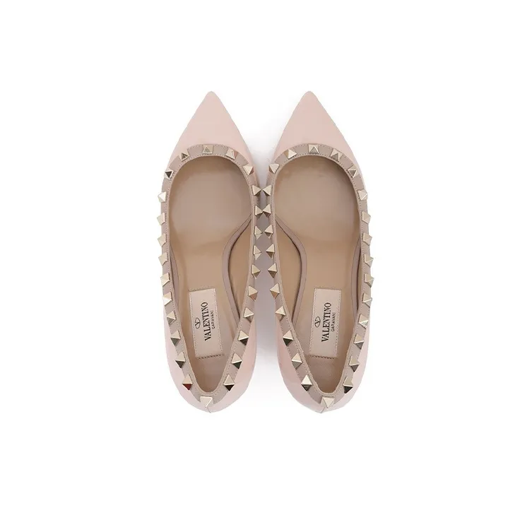 Valentino Rockstud GARAVANI Slim Heel High Heels-2