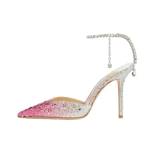 Jimmy Choo Saeda Crystal-embellished 100mm Pumps