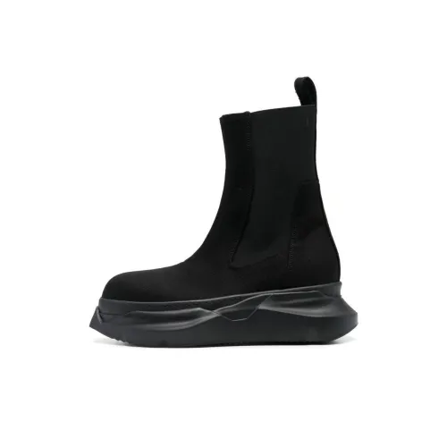 Rick Owens DRKSHDW Beatle Abstract Ankle Boots
