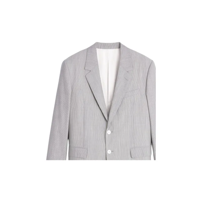 CELINE Jude Single Breasted Long Sleeved Blazer-3