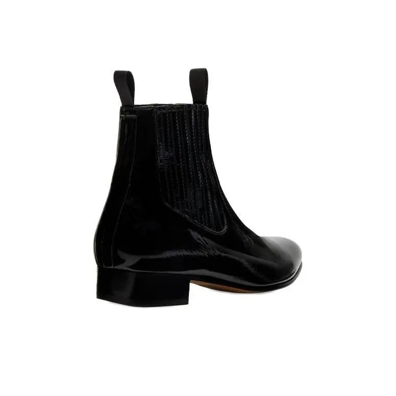 TOM FORD Short Chelsea Boots Men's Black-2