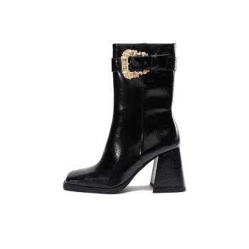 VERSACE JEANS Ankle Boots 8.5cm Women's Black