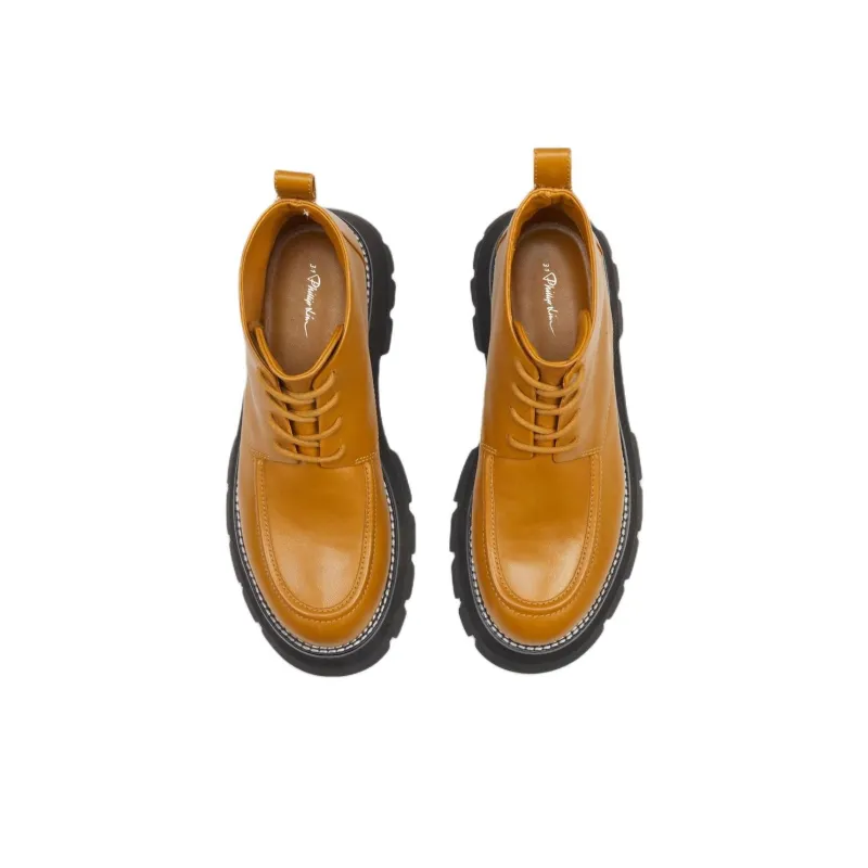 3.1 Phillip Lim Kate Ankle Boots Women's Yellow-3