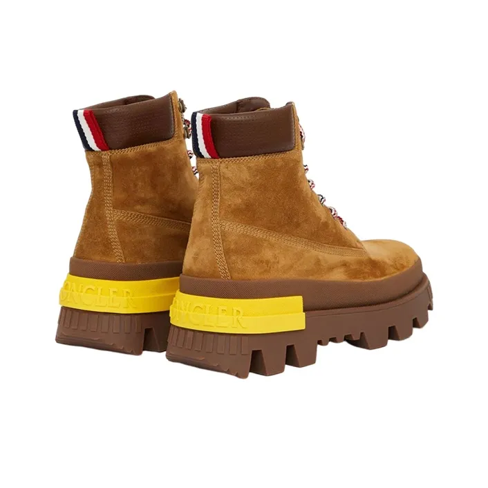 Moncler Mon Corp Lace-Up Boot 'Brown'-3