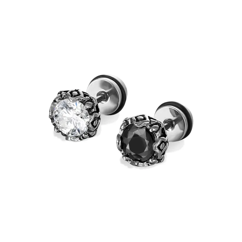 Tkb Earlobe Stretching Stud Earrings Unisex-8