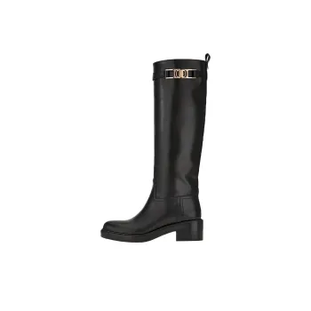 FERRAGAMO Gancini 55mm Knee Boots