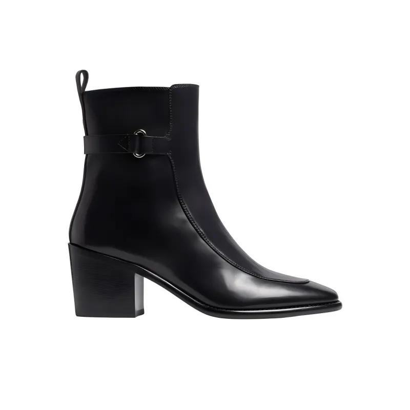 SARTORE Ankle Boots 6cm Women's Black-1