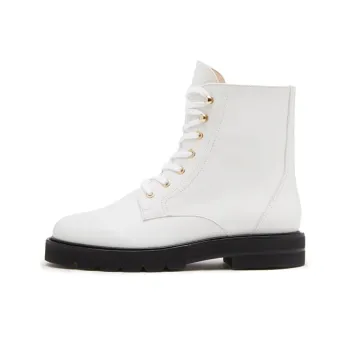 Stuart Weitzman/SW Ankle Boots Women's White