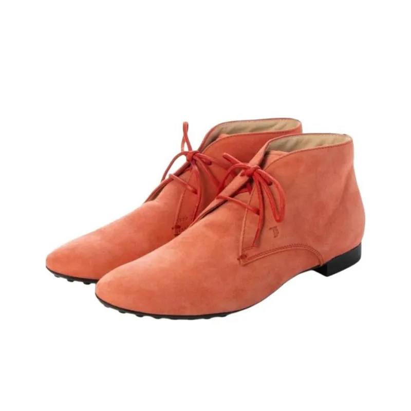 TOD'S Ankle Boots Women's Orange-2