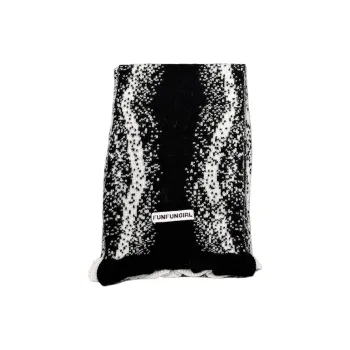 PISHUSHU Wool Blend Knit Scarves Unisex