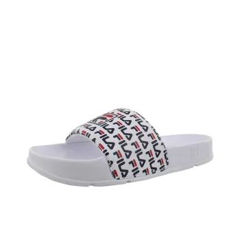 FILA DRIFTER Mood II Slip Resistant Abrasion Resistant Slide Slippers Women's White