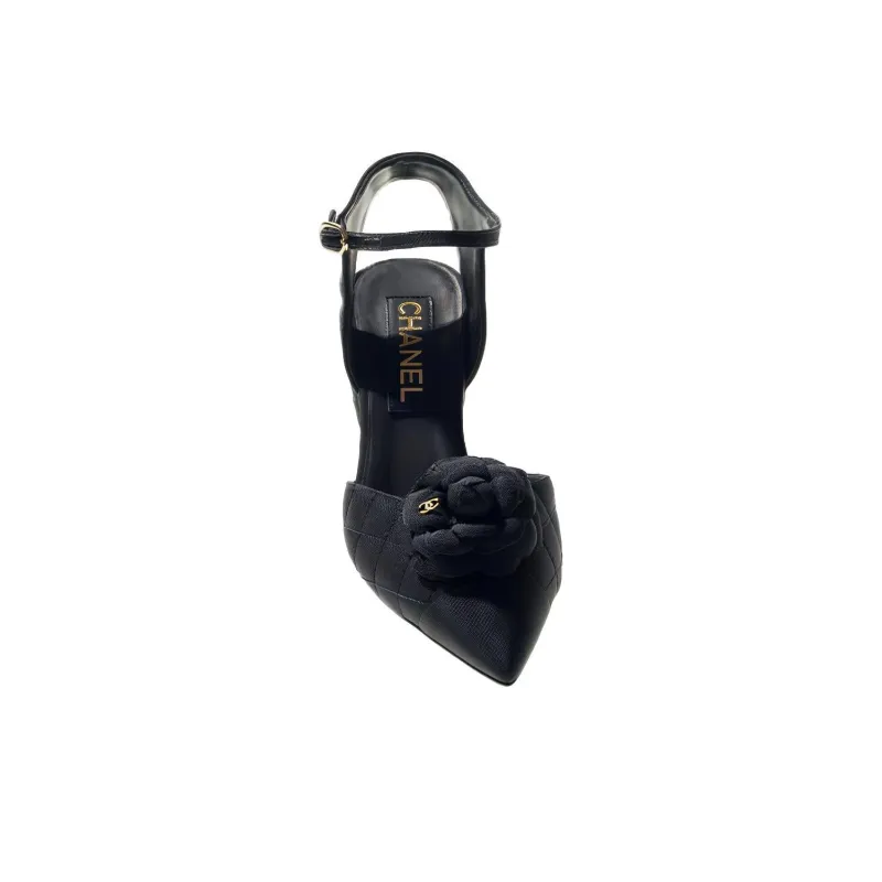 CHANEL High Heels Women's Black-2