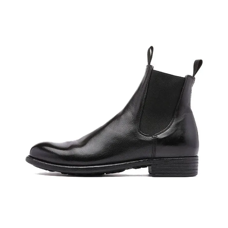 Officine Creative Short Chelsea Boots Women's Black-0