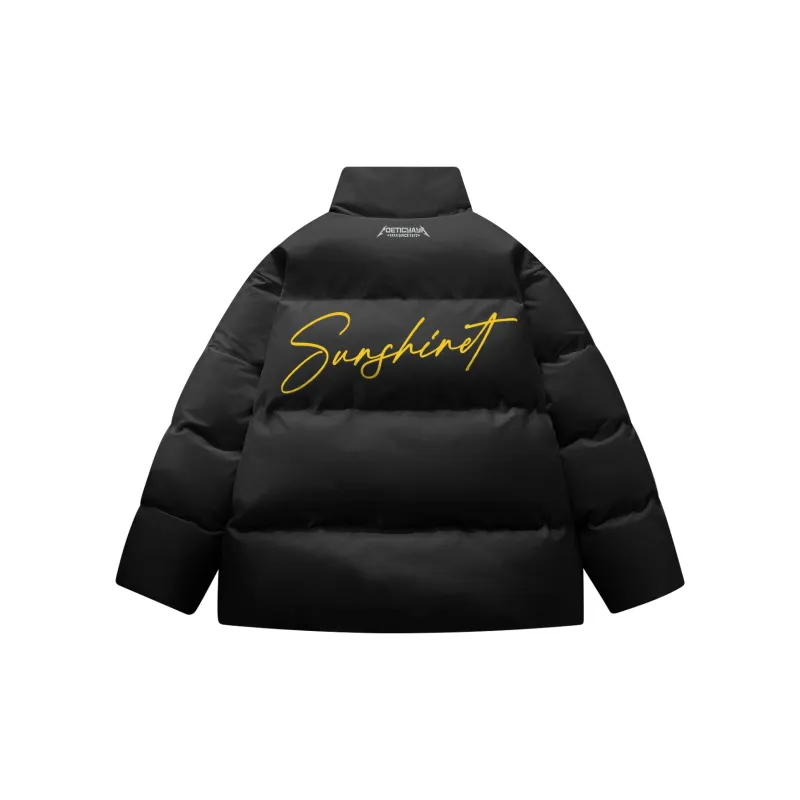 YAYA Down Jacket Unisex Pink White-13