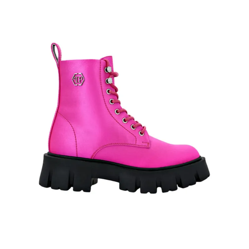 PHILIPP PLEIN Ankle Boots Women's Pink-1