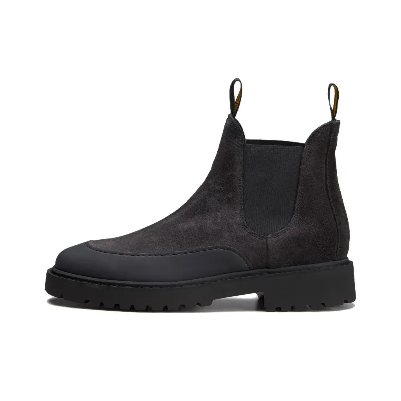 DOUCAL'S Short Chelsea Boots Men's Gray-0
