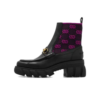 GUCCI GG Supreme Ankle Boots