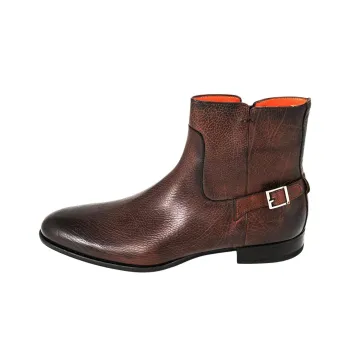 Santoni Italo Ankle Boots Men's Umber