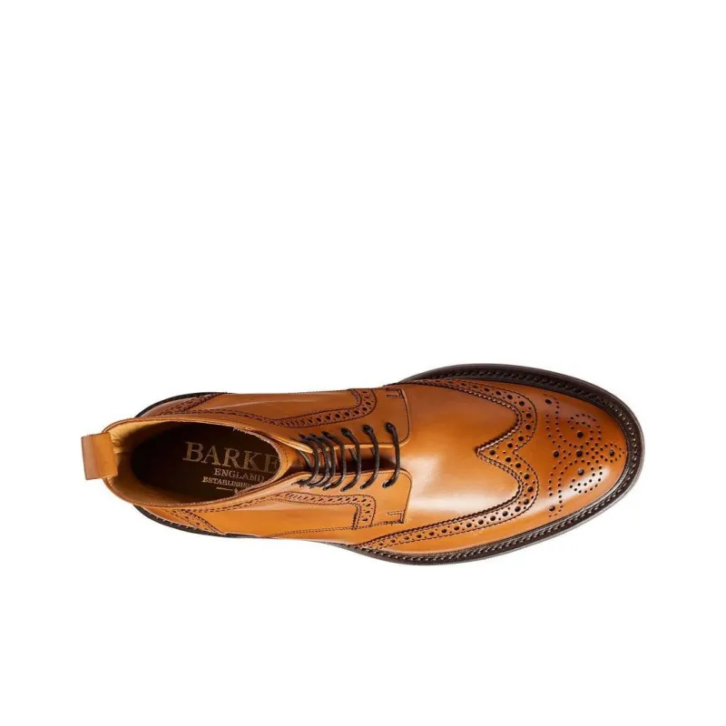 BARKER Calder Ankle Boots Men's Brown-3