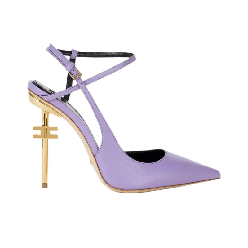 Elisabetta Franchi High Heels 10.5cm Women's Purple-1