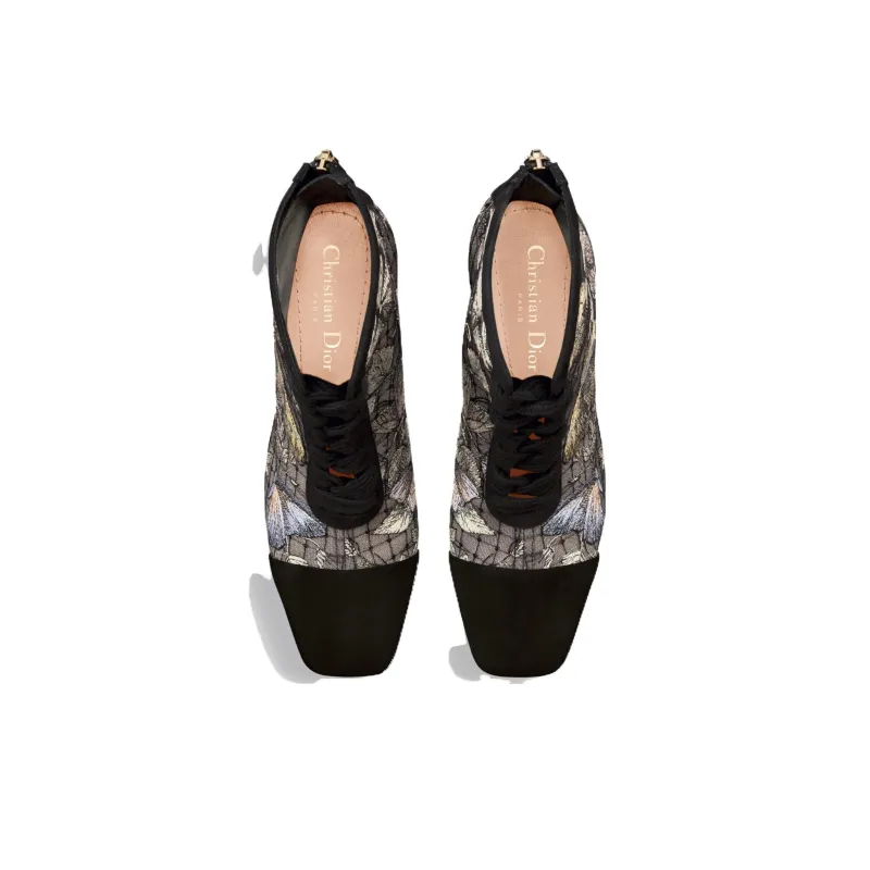 DIOR Naughtily-D Ankle Boots 8cm Women's Black-3