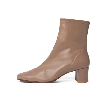 By Far Sofia Ankle Boots Women's Nude