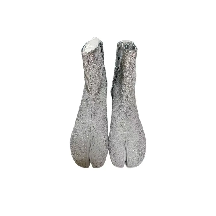 Maison Margiela Tabi Ankle Boots Women's Silver-2