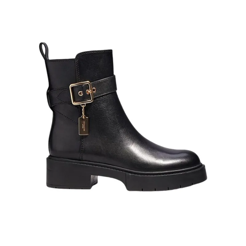 COACH Lacey Ankle Boots Women's Black-1