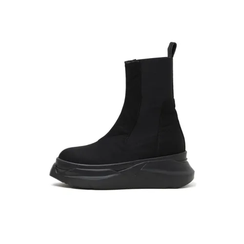 Rick Owens DRKSHDW Beatle Abstract Chelsea Boots
