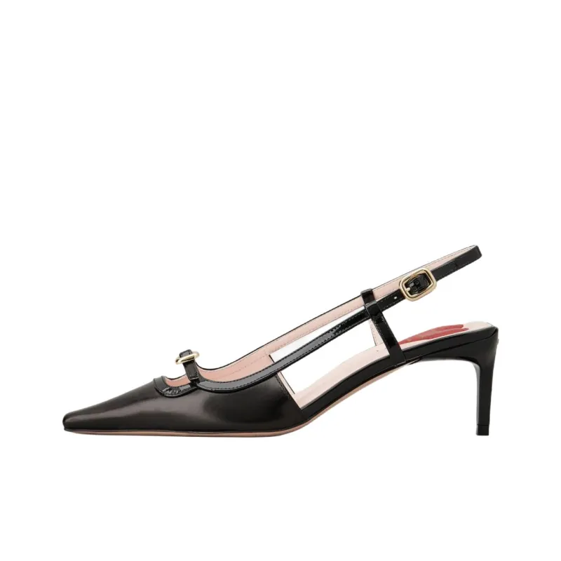 Roger Vivier Pointed Toe Slingback Pumps-0