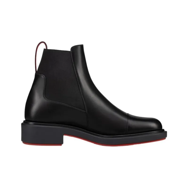 Christian Louboutin Leather Ankle Boots-1