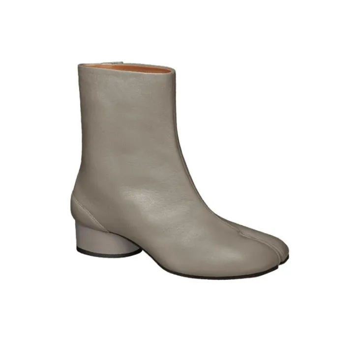 Maison Margiela Tabi Ankle Boots 3cm Women's Gray-1