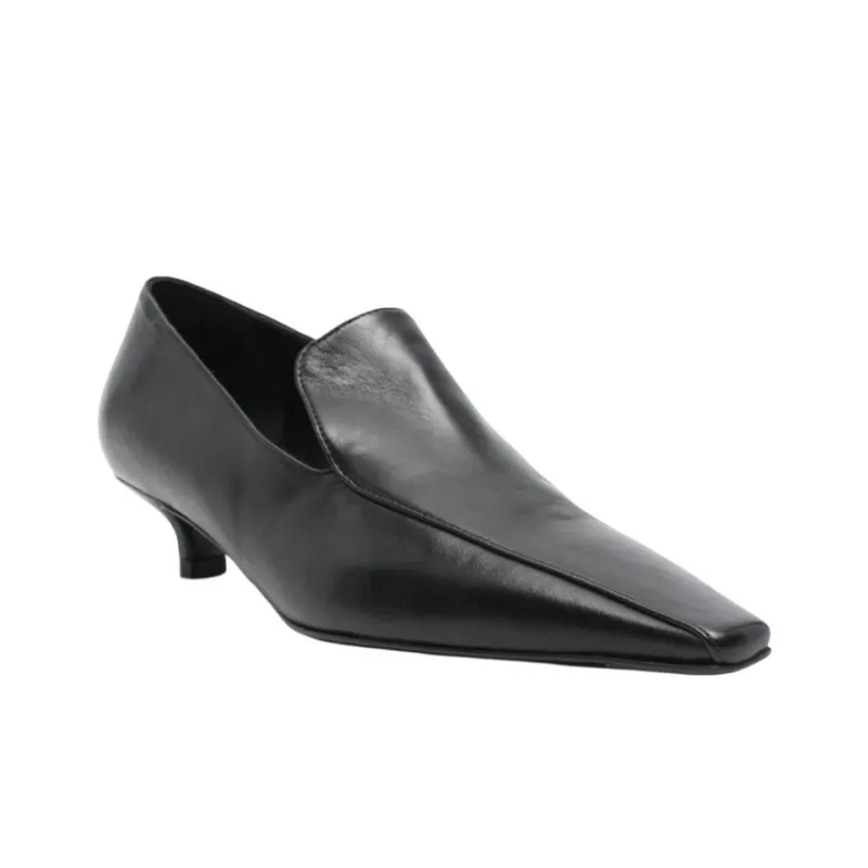 TOTEME Slim Heel High Heels 4cm Women's Black-2