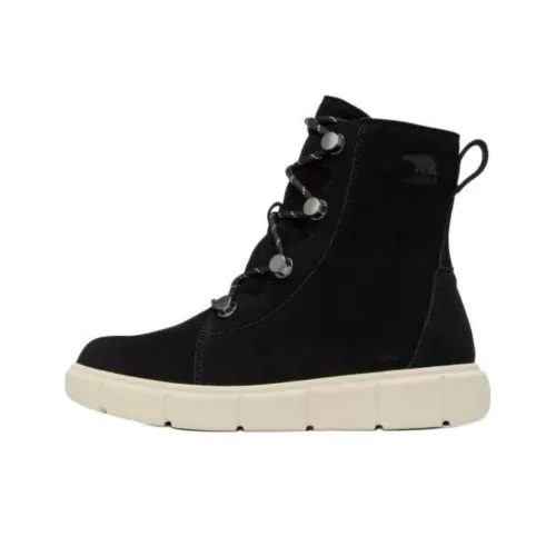 SOREL Explorer Short Snow Boots Women
s Black