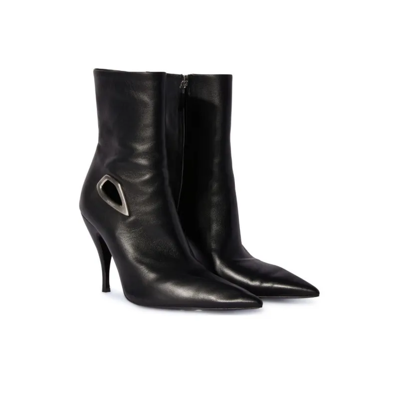 OFF WHITE Crescent Ankle Boots Women's-2