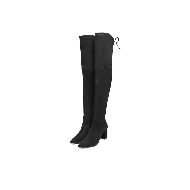 Stuart Weitzman/SW Over the knee Boots Women's Black-2
