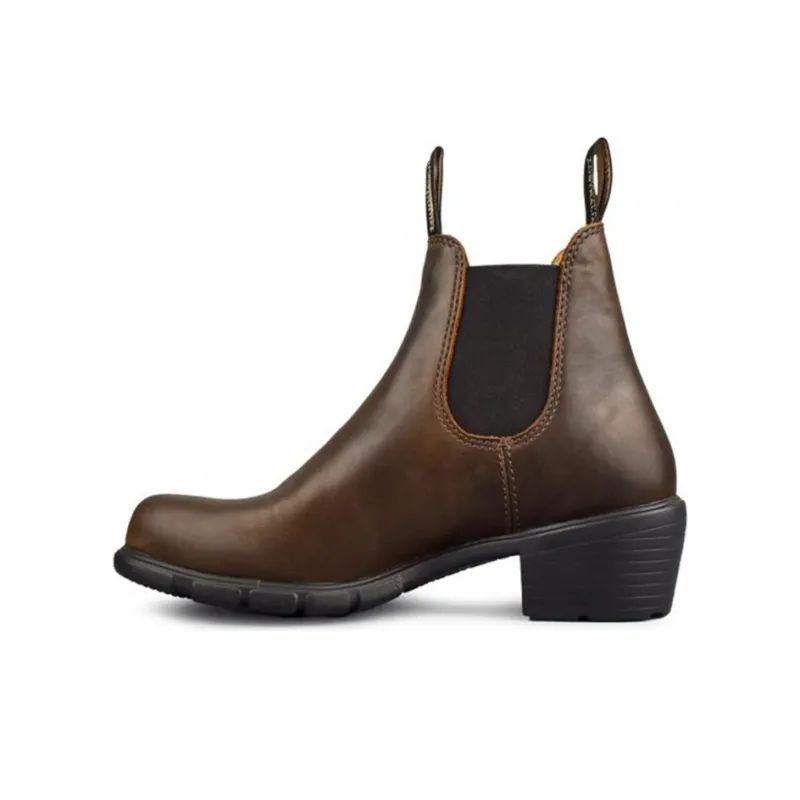 Blundstone Short Chelsea Boots Women's Brown-0
