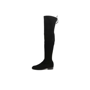 Stuart Weitzman/SW Over the knee Boots Women's Black