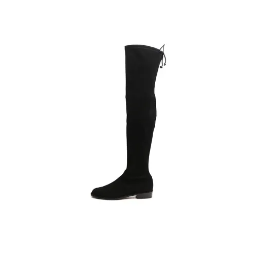 Stuart Weitzman/SW Over the knee Boots Women's Black