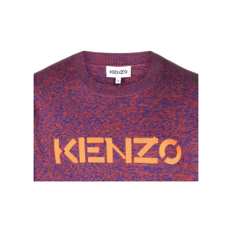 KENZO Logo print Cotton Jumper-4