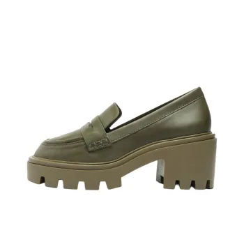 Schutz Viola Platform High Heels 7.3cm Women's Green