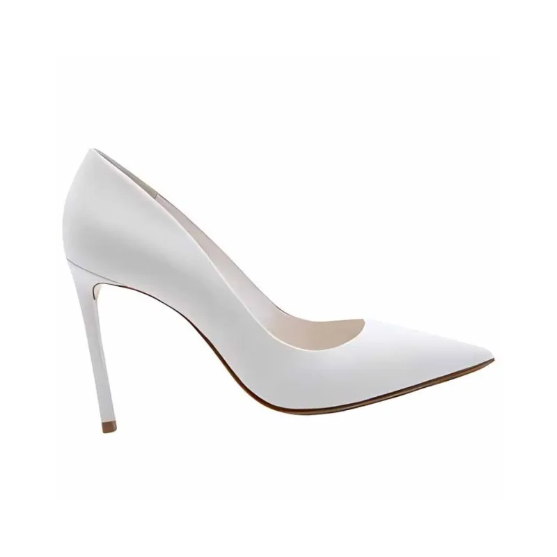 Schutz High Heels 10cm Women's White-1