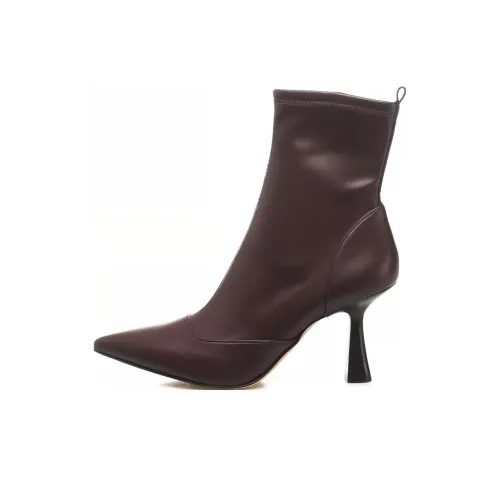MICHAEL KORS Clara Ankle Boots 3 Inches Women's Umber