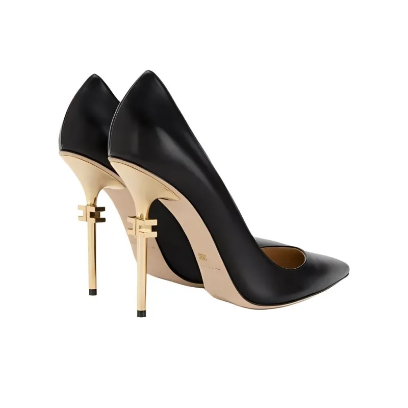 Elisabetta Franchi High Heels 11cm Women's Black-3
