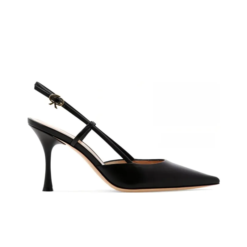 GIANVITO ROSSI Slim Heel High Heels 8.5cm Women's Black-1