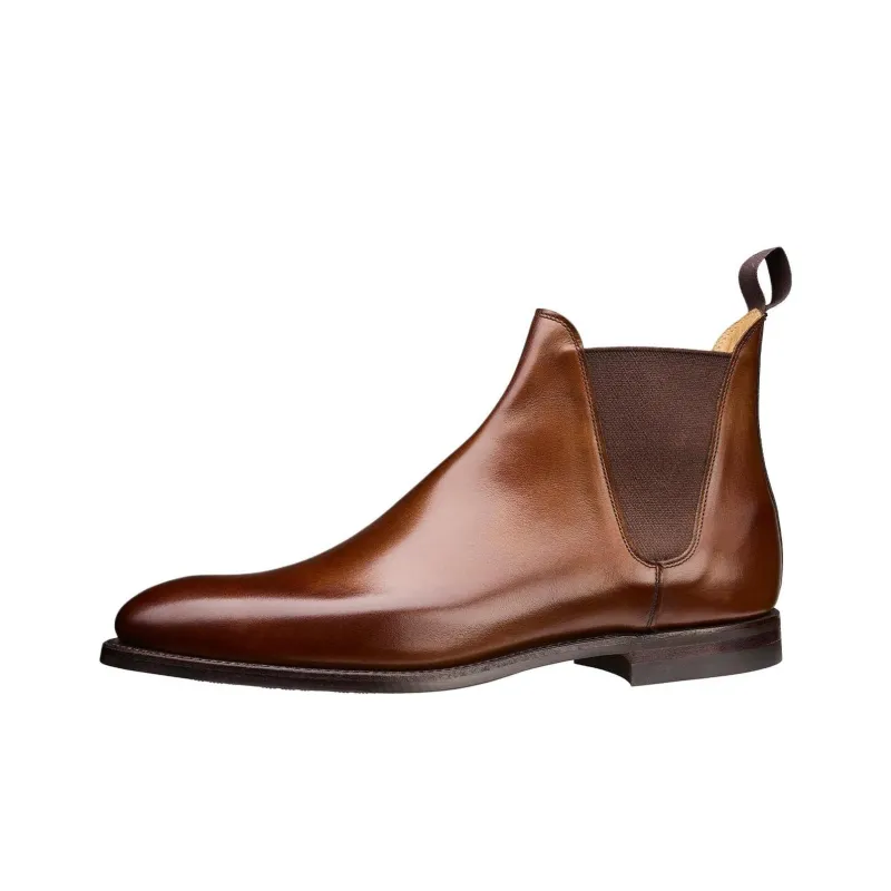 CROCKETT & JONES Chelsea 8 Ankle-Length Chelsea Boots Men's Brown-0